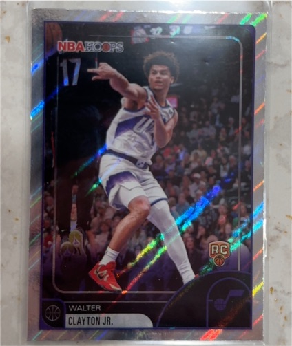 2025-26 Topps NBA Hoops #173 Walter Clayton Jr. — front