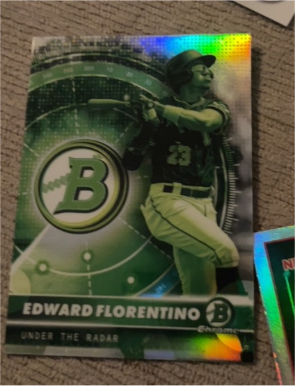 2026 Bowman Chrome Under The Radar #UR-9 Edward Florentino — front