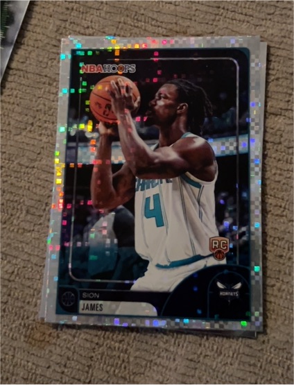 2026 Topps NBA Hoops #151 Sion James — front
