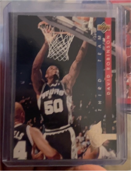 1993-94 Upper Deck All-NBA #AN13 David Robinson — front