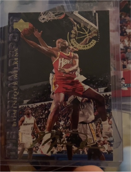 1994 Upper Deck USA #77 Dominique Wilkins Gold Medal — front