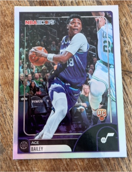 2026 Topps NBA Hoops #38 Ace Bailey — front