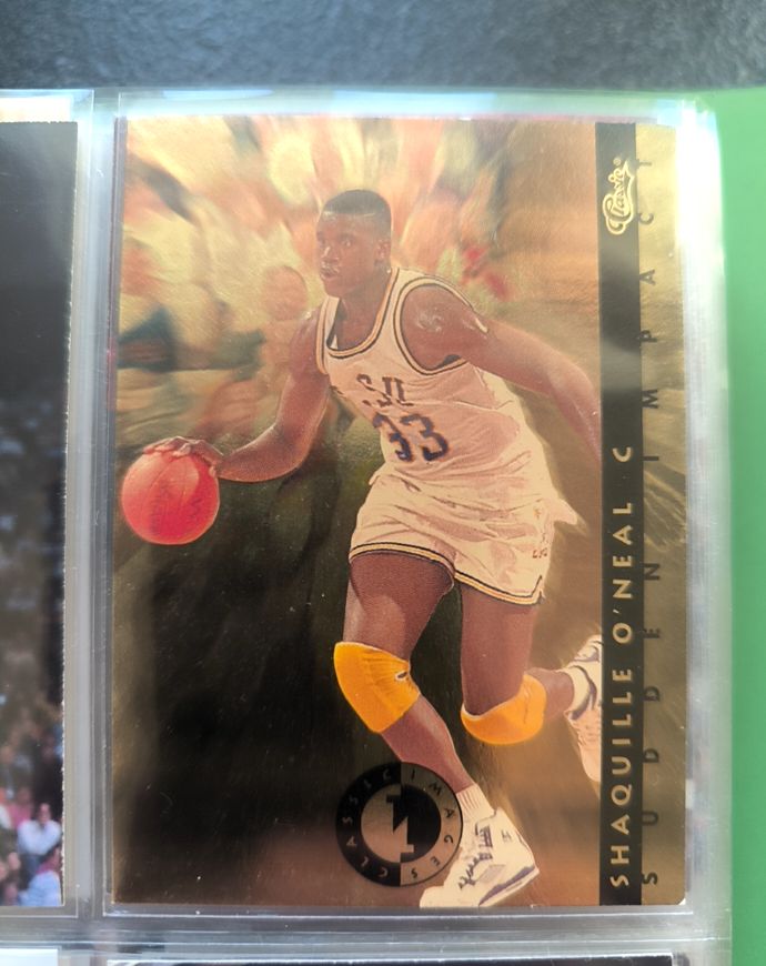1993 Classic Images #SI9 Shaquille O'Neal Sudden Impact — front