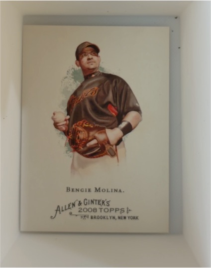 2008 Topps Allen & Ginter #343 Bengie Molina — front