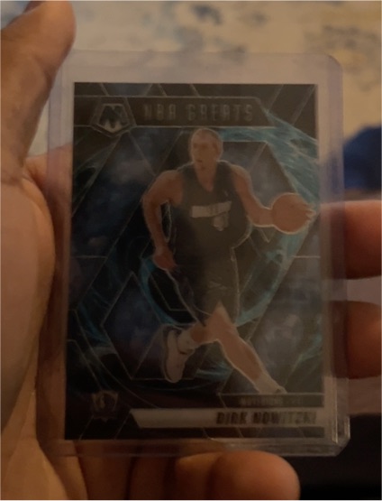 2024-25 Panini Mosaic Epic Performers #18 Dirk Nowitzki — front
