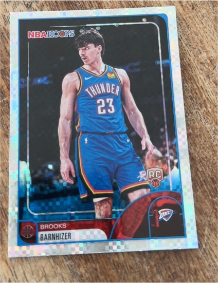 2025-26 Topps NBA Hoops #158 Brooks Barnhizer — front