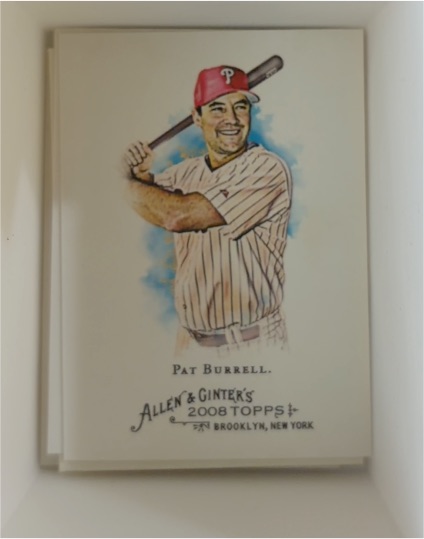 2008 Topps Allen & Ginter #286 Pat Burrell — front