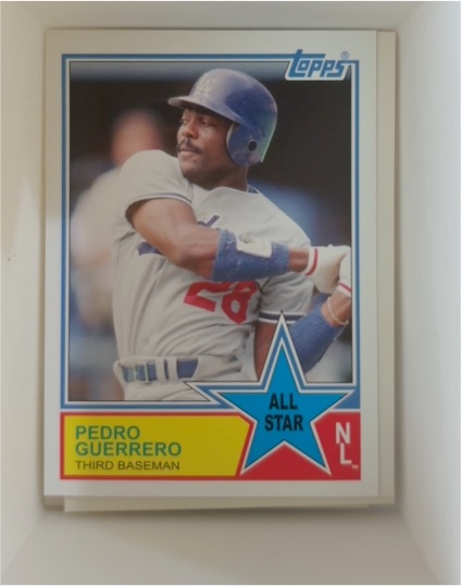 1986 Topps #706 Pedro Guerrero — front