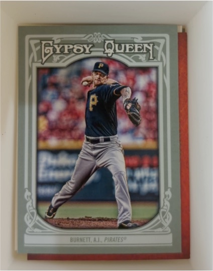 2013 Topps Gypsy Queen #222 A.J. Burnett — front