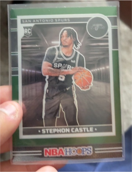 2024-25 Panini NBA Hoops #234 Stephon Castle — front