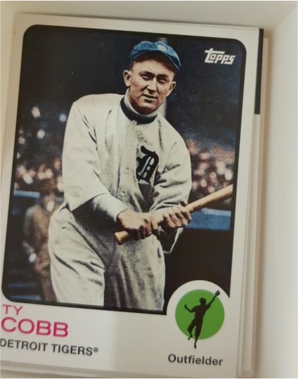 2014 Topps Archives #21 Ty Cobb — front