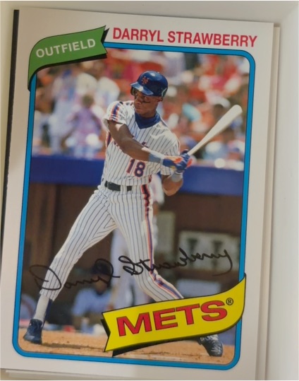 2012 Topps Archives #129 Darryl Strawberry New York Mets — front