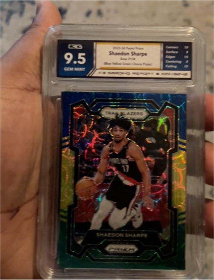 2023-24 Panini Prizm #104 Shaedon Sharpe — front
