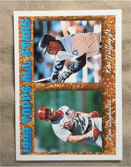 1994 Topps #388 Ken Griffey Jr. / Lenny Dykstra — front