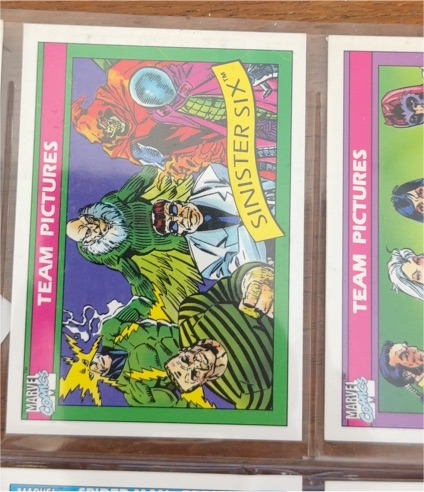 1990 Impel Marvel Universe #146 Sinister Six — front