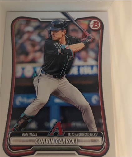 2026 Bowman #80 Corbin Carroll — front