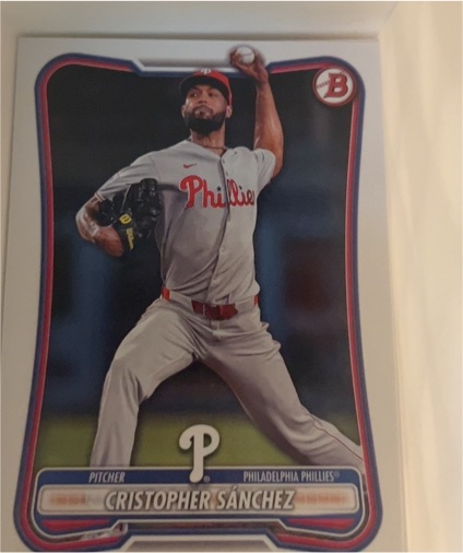 2026 Bowman #55 Cristopher Sanchez — front