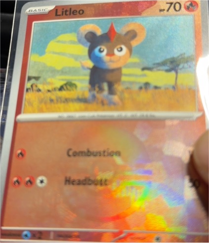 2025 Pokémon SV: Prismatic Evolutions #015 Litleo — front