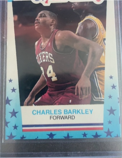 1989 Fleer #4 Charles Barkley All Stars — front