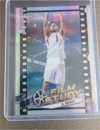 2023-24 Topps Chrome #FS-19 Devin Booker Film Study — front