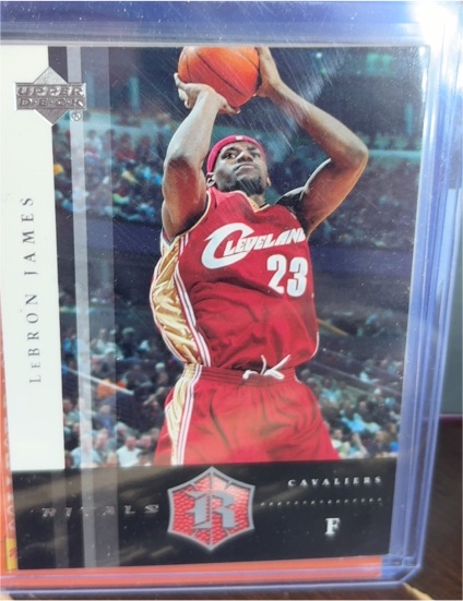 2004-05 Upper Deck Rivals Box Set #12 LeBron James — front