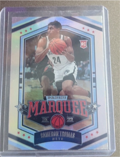 2021-22 Panini Chronicles Marquee #340 Cameron Thomas — front