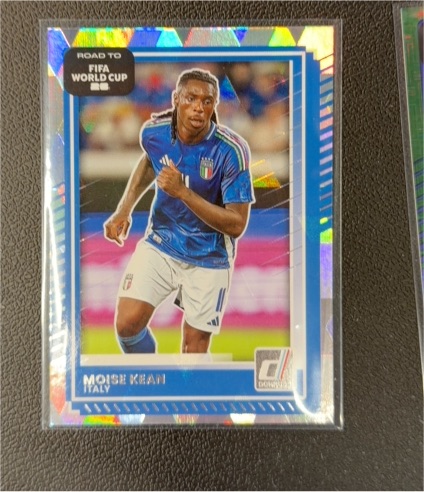 2025-26 Donruss Road to FIFA World Cup #111 Moise Kean — front