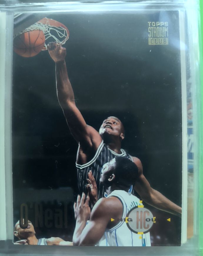1993-94 Topps Stadium Club High Court #175 Shaquille O'Neal — front