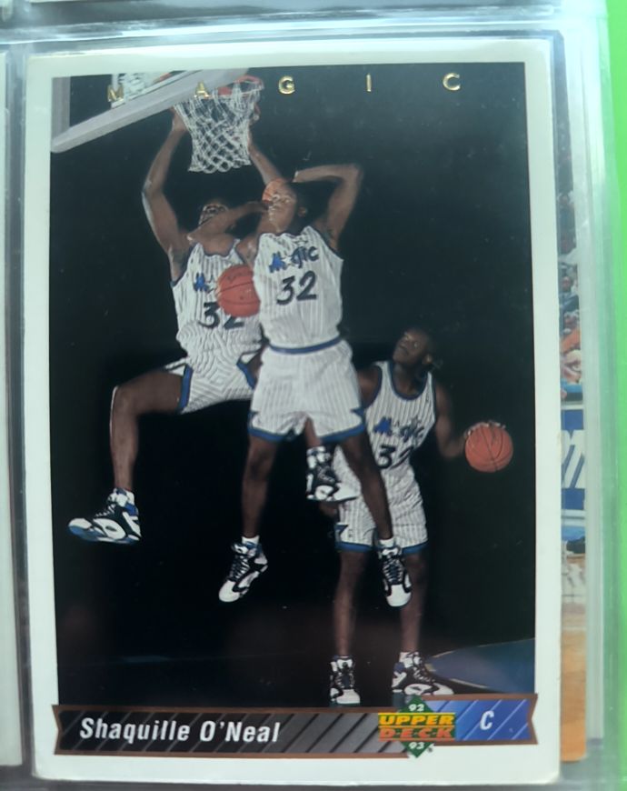 1992-93 Upper Deck #1B Shaquille O'Neal — front