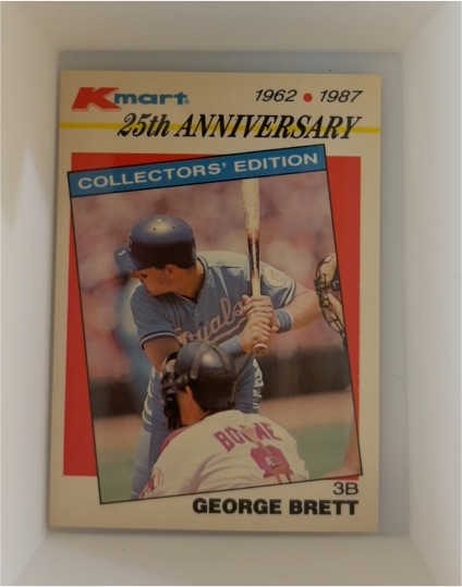1987 Topps Kmart 25th Anniversary #24 George Brett — front