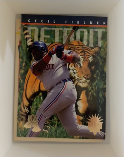 1994 Donruss Triple Play Nicknames #1 Cecil Fielder — front