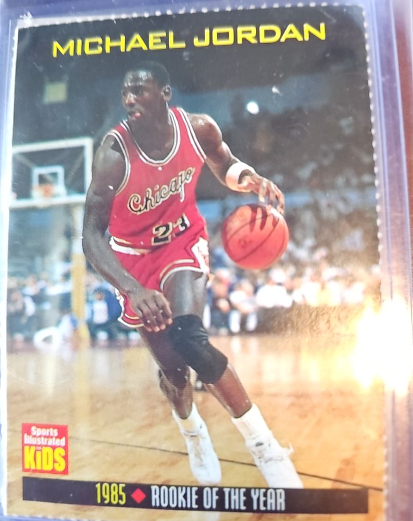 1999 Sports Illustrated for Kids #778 Michael Jordan 1985 Rookie of the Year — front
