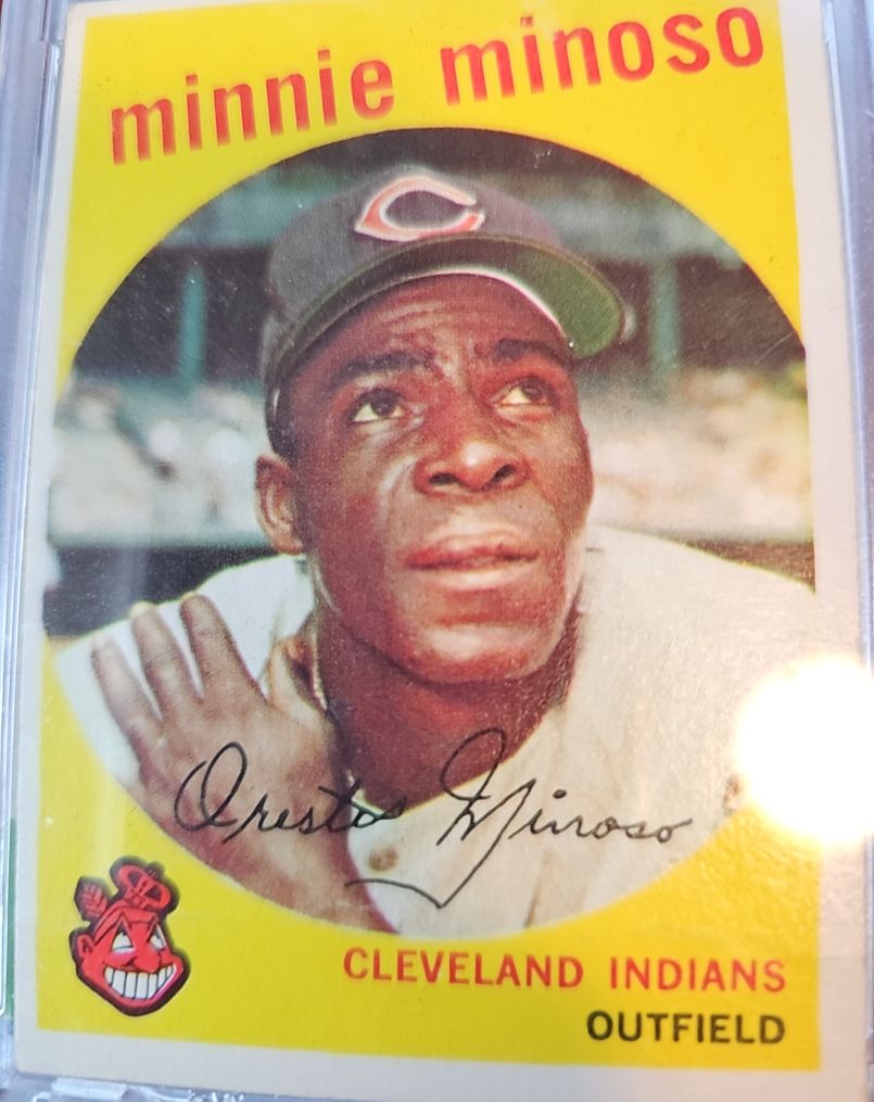 1959 Topps #80 Minnie Minoso — front