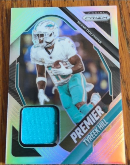 2025 Panini Prizm Premier Jerseys #PJY-THL Tyreek Hill — front