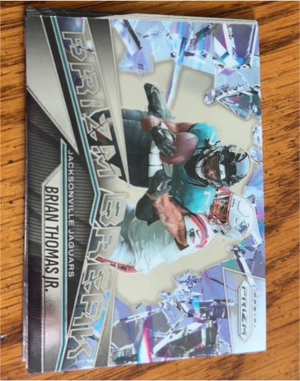 2025 Panini Prizm #7 Brian Thomas Jr. — front