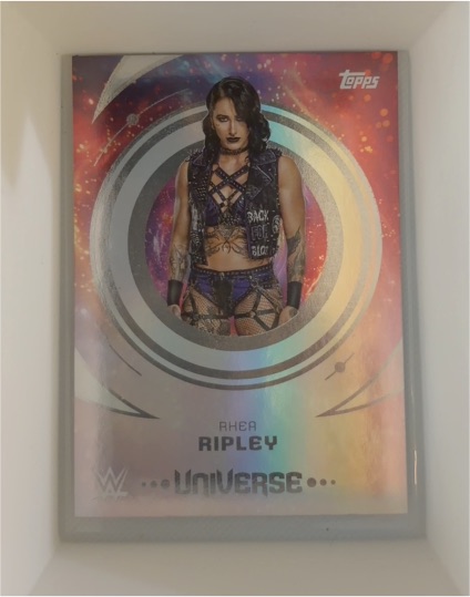 2025 Topps Universe WWE #57 Rhea Ripley — front