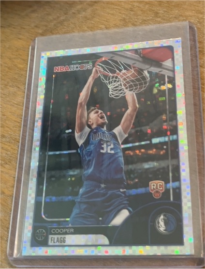 2025-26 Topps NBA Hoops #35 Cooper Flagg — front
