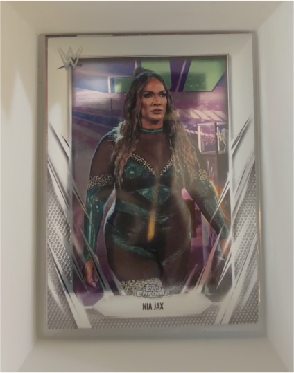2026 Topps Chrome WWE #37 Nia Jax — front