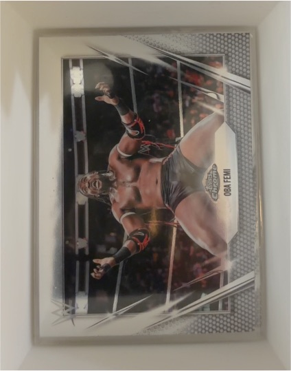 2026 Topps Chrome WWE #120 Oba Femi — front