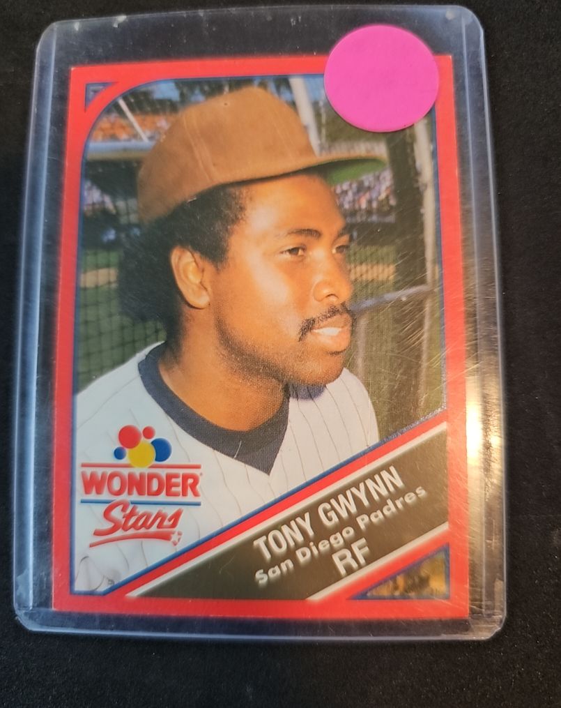 1990 Wonder Bread Stars #12 Tony Gwynn — front