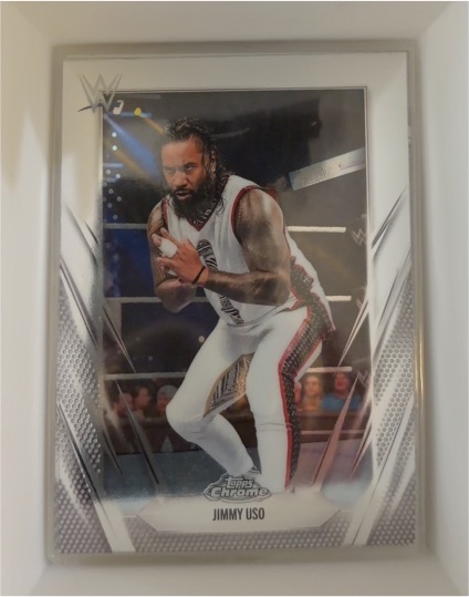 2026 Topps Chrome WWE #31 Jimmy Uso — front