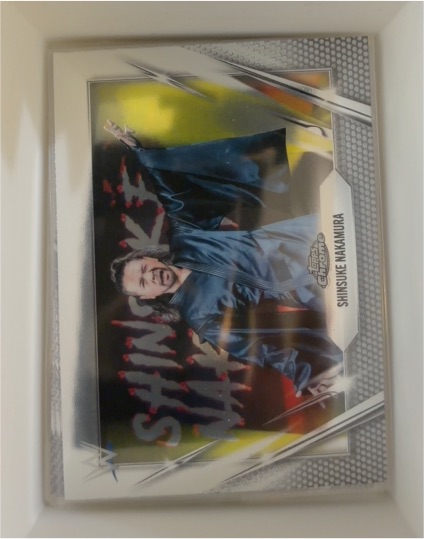 2026 Topps Chrome WWE #36 Shinsuke Nakamura — front