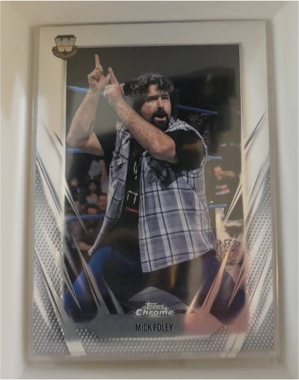 2026 Topps Chrome WWE #135 Mick Foley — front