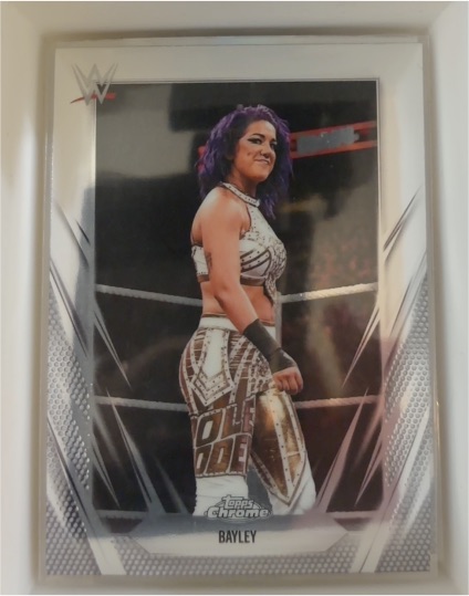 2026 Topps Chrome WWE #19 Bayley — front