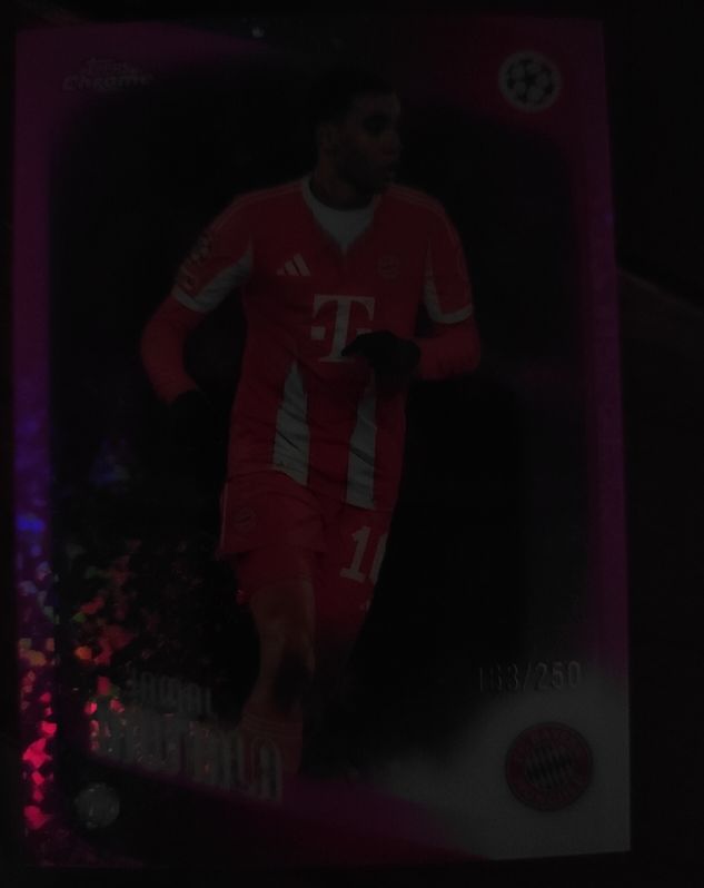 2025-26 Topps UEFA Club Jamal Musiala Bayern Munich Serial Numbered #/250 #130 — front