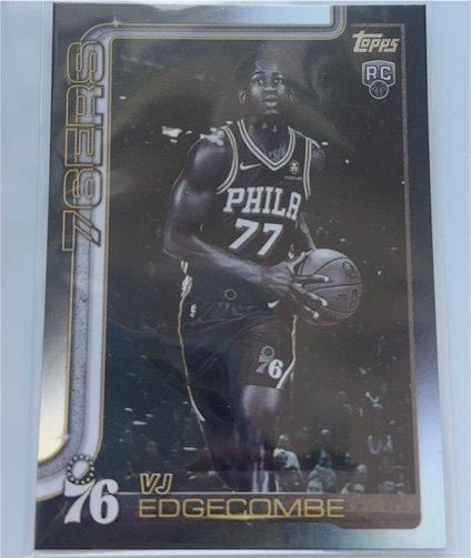 2025-26 Topps #203 VJ Edgecombe — front
