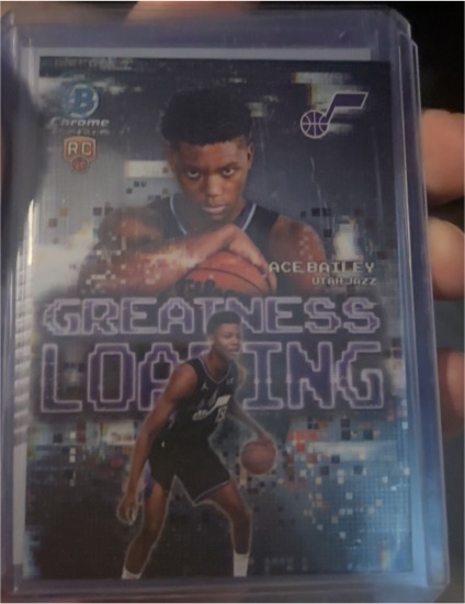 2025 Bowman Chrome #GL-5 Ace Bailey — front