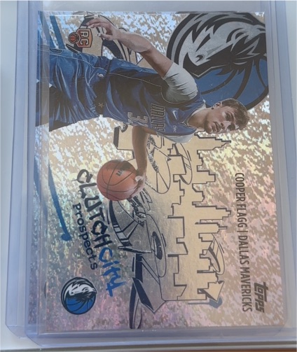 2025 Topps Clutch City Prospects #CC-1 Cooper Flagg — front