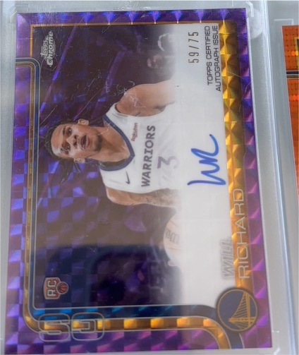 2025-26 Topps Chrome #59 Will Richard — front