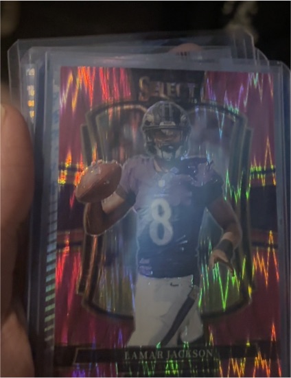 2025 Panini Select Premier Level #160 Lamar Jackson — front
